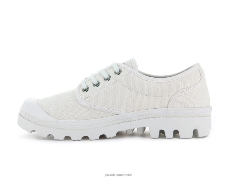 femmes wopallabrousse oxford PJVRJ319 Palladium étoile blanche chaussures