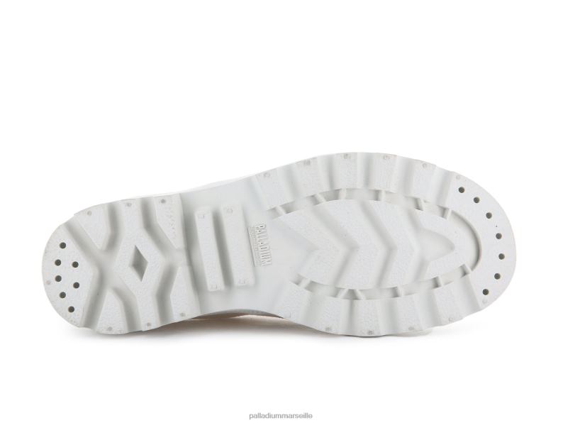 femmes wopallabrousse oxford PJVRJ319 Palladium étoile blanche chaussures