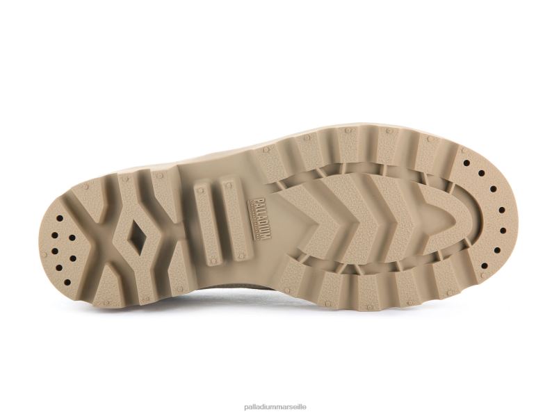 femmes wopallabrousse oxford PJVRJ321 Palladium olive chaussures