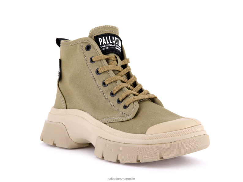 femmes pallawave PJVRJ290 Palladium olive chaussures