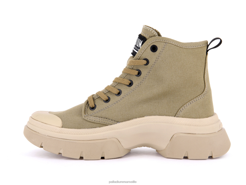 femmes pallawave PJVRJ290 Palladium olive chaussures
