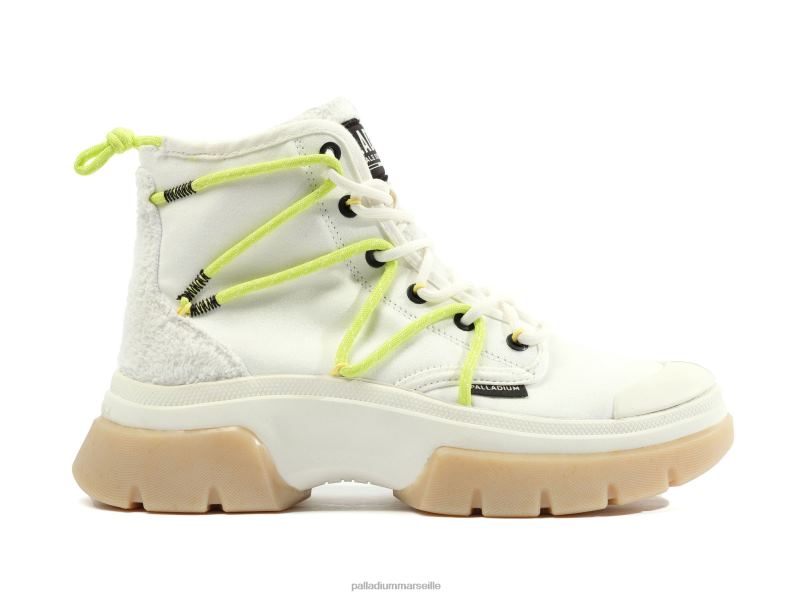 femmes pallawave lacer PJVRJ293 Palladium étoile blanche chaussures