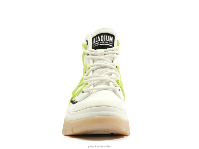 femmes pallawave lacer PJVRJ293 Palladium étoile blanche chaussures