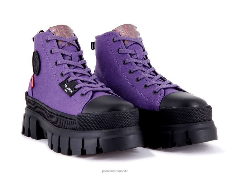 femmes révolte salut tx PJVRJ298 Palladium mystique chaussures
