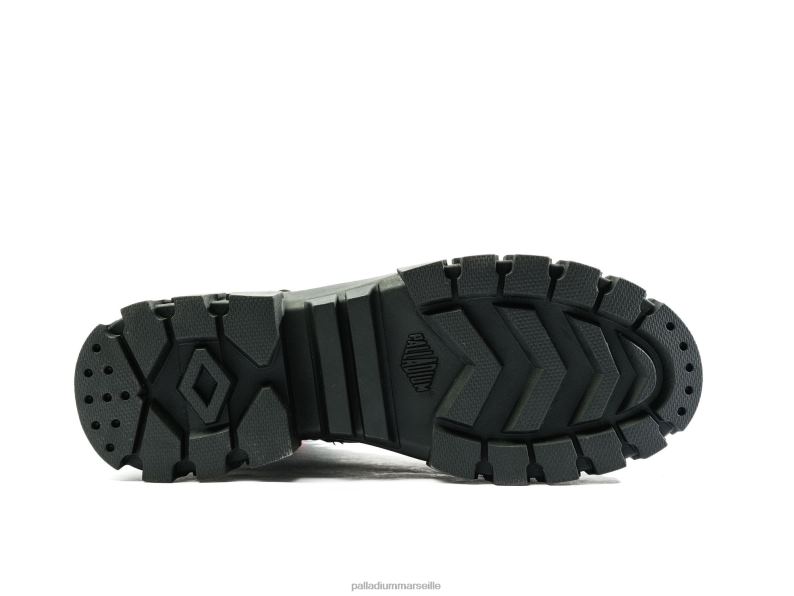 femmes ranger sportif de la révolte PJVRJ301 Palladium noir chaussures