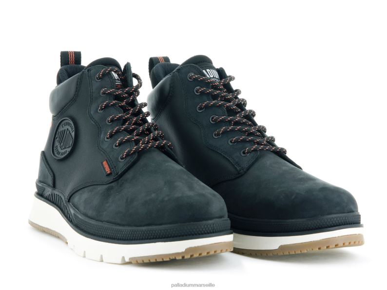 Hommes brassard pallasider étanche plus PJVRJ16 Palladium noir bottes