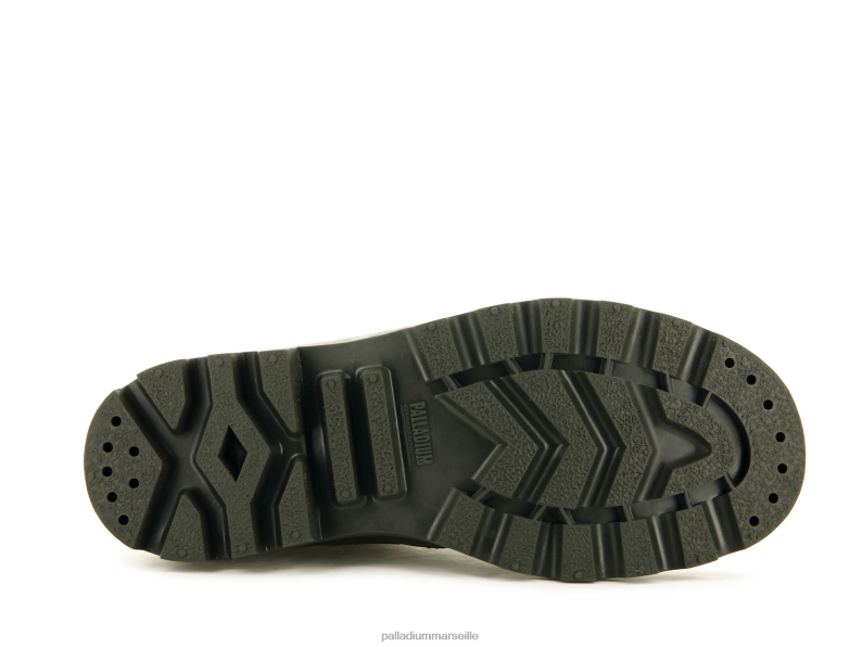Hommes pallabrousse PJVRJ38 Palladium nuit d'olive bottes
