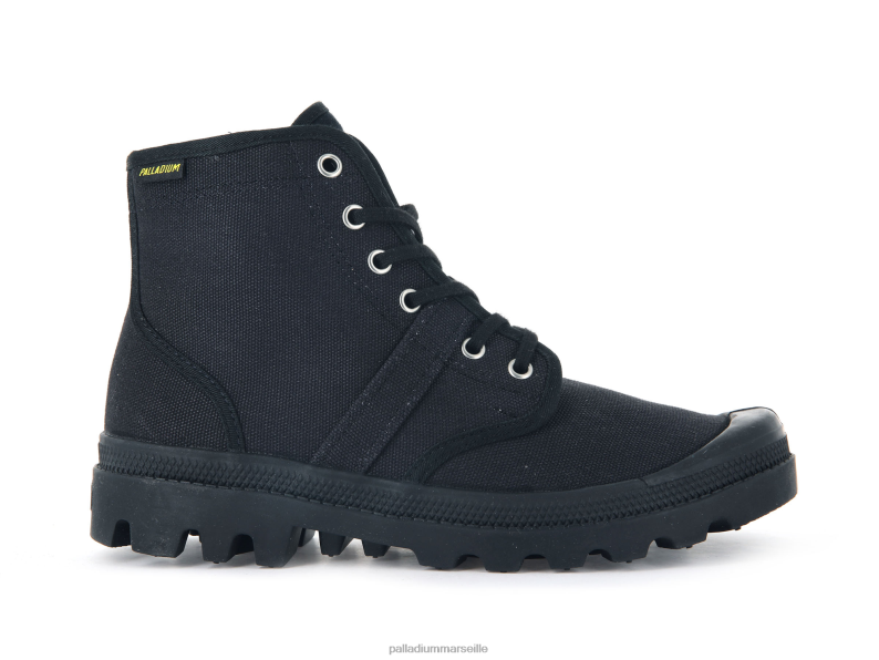Hommes pallabrousse PJVRJ56 Palladium noir bottes