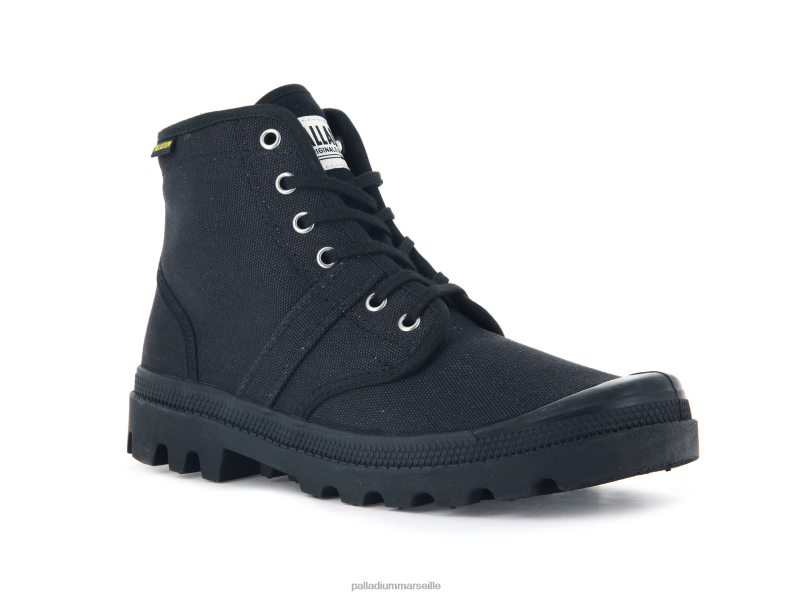 Hommes pallabrousse PJVRJ56 Palladium noir bottes