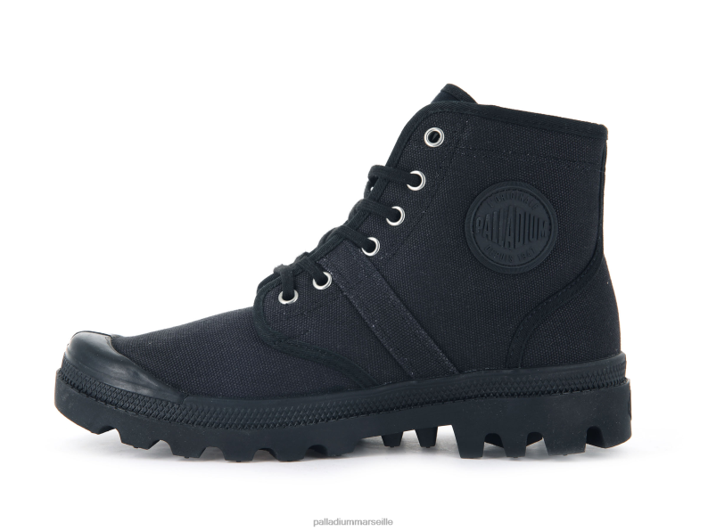 Hommes pallabrousse PJVRJ56 Palladium noir bottes