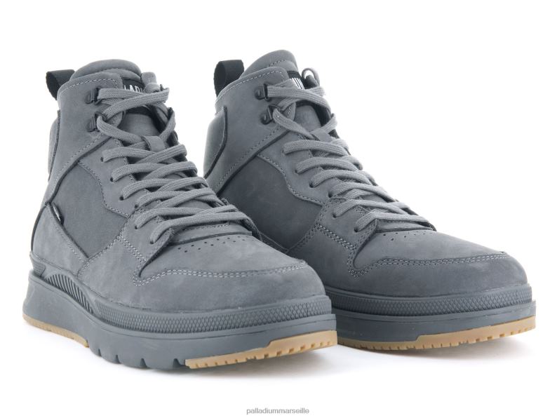 Hommes pallasider salut nubuck PJVRJ30 Palladium tour Eiffel bottes