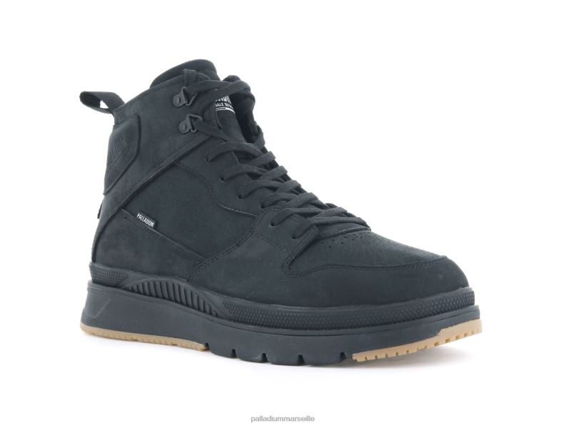 Hommes pallasider salut nubuck PJVRJ33 Palladium noir bottes