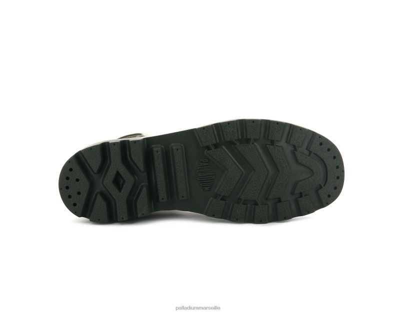 Hommes pampa salut PJVRJ102 Palladium vert sombre bottes