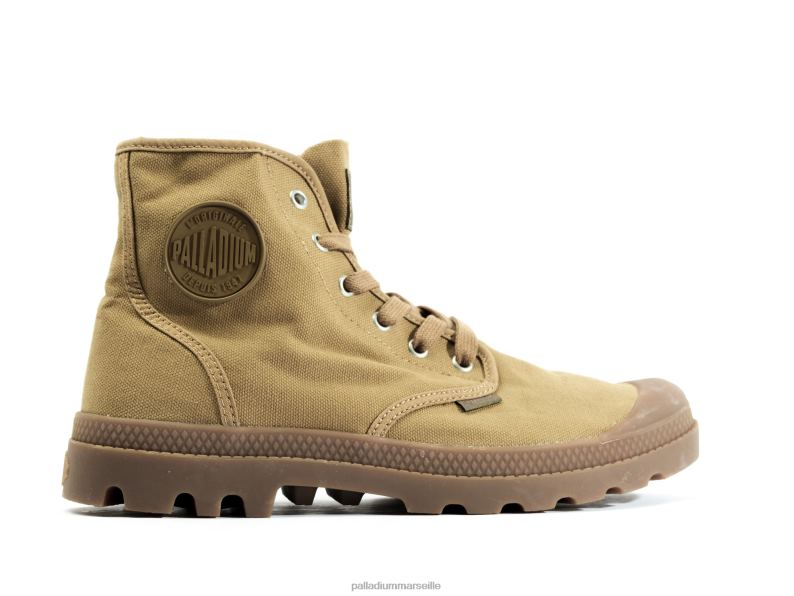 Hommes pampa salut PJVRJ17 Palladium olive bottes