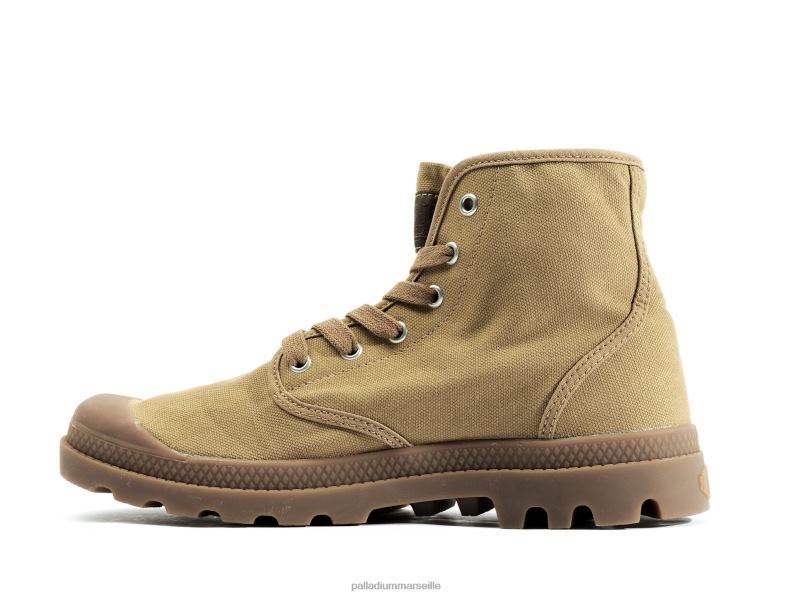 Hommes pampa salut PJVRJ17 Palladium olive bottes