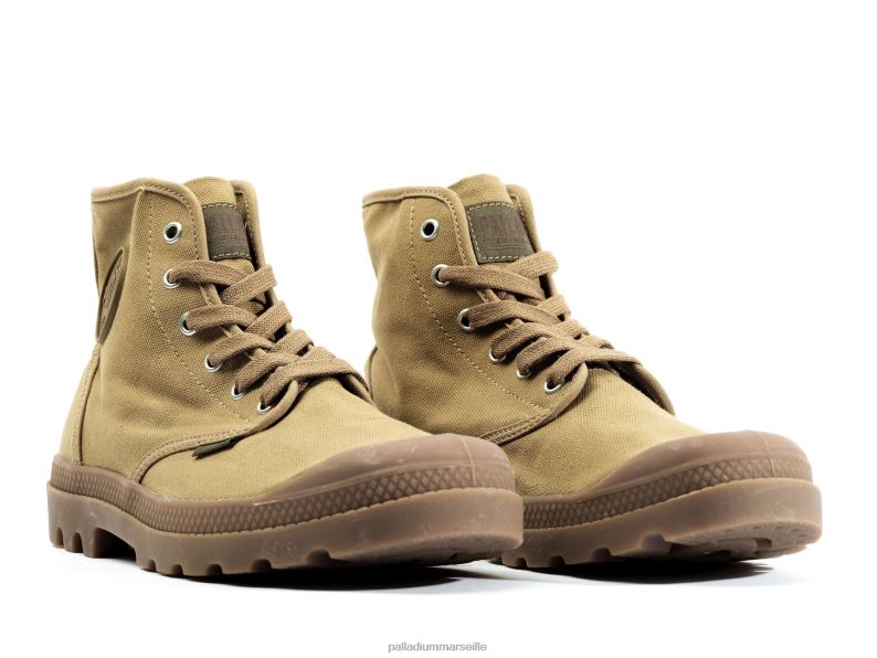 Hommes pampa salut PJVRJ17 Palladium olive bottes