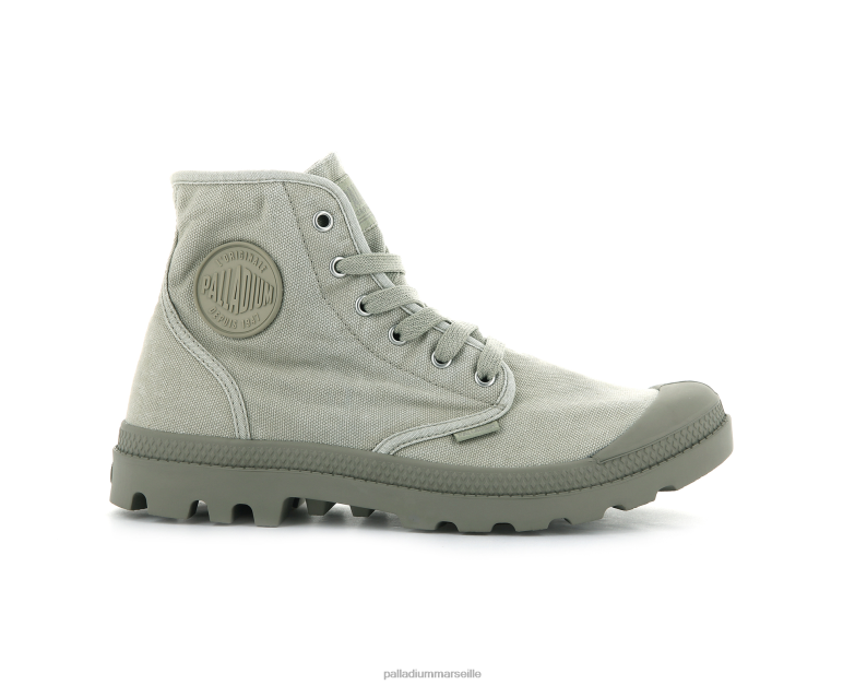 Hommes pampa salut PJVRJ91 Palladium eucalyptus/aluminium bottes