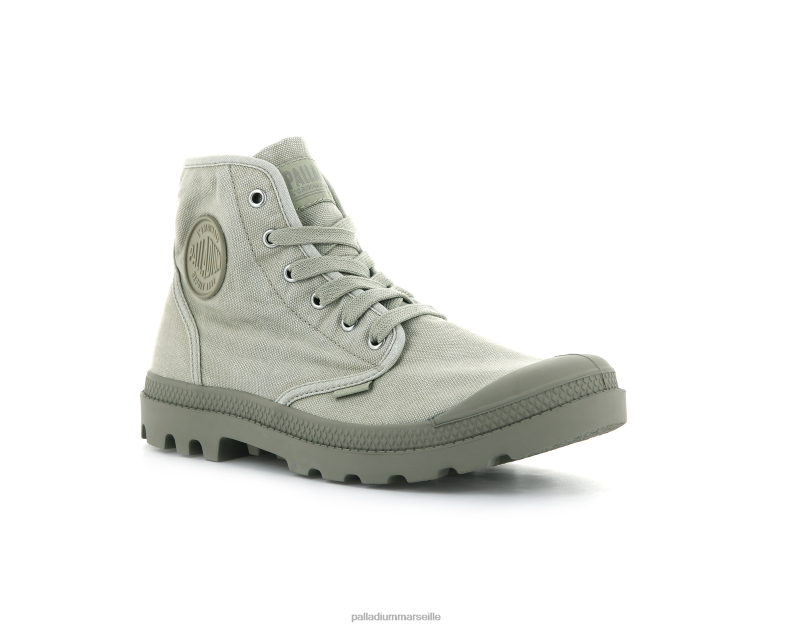 Hommes pampa salut PJVRJ91 Palladium eucalyptus/aluminium bottes