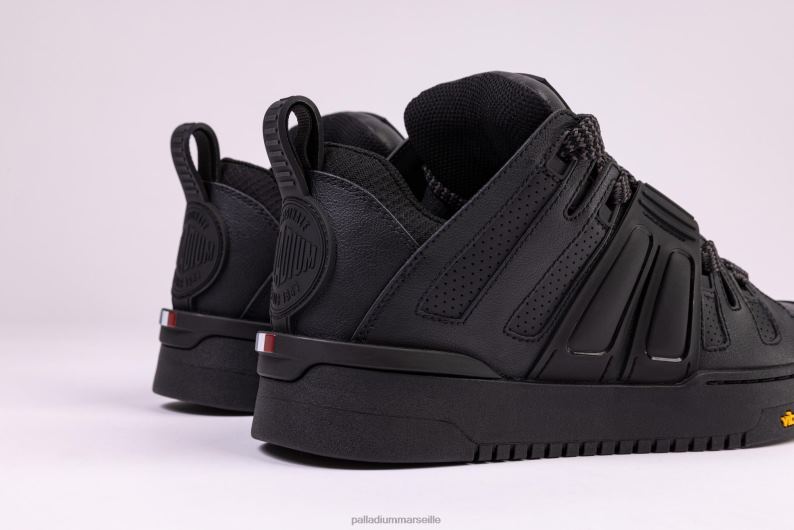 Hommes patin pallablasté PJVRJ190 Palladium noir chaussures