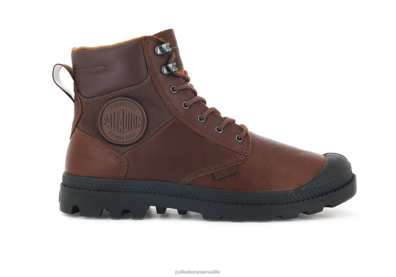 unisexe Bouclier pampa wpplus lth PJVRJ83 Palladium acajou bottes