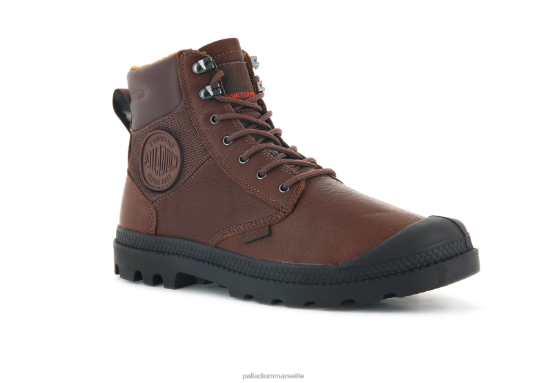 unisexe Bouclier pampa wpplus lth PJVRJ83 Palladium acajou bottes
