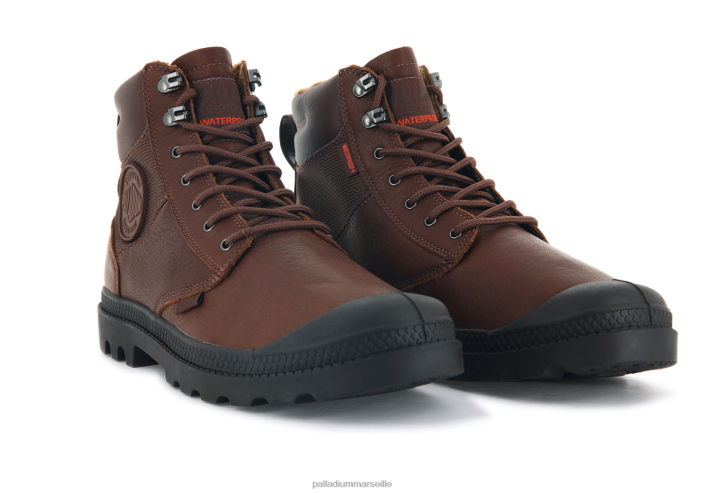 unisexe Bouclier pampa wpplus lth PJVRJ83 Palladium acajou bottes