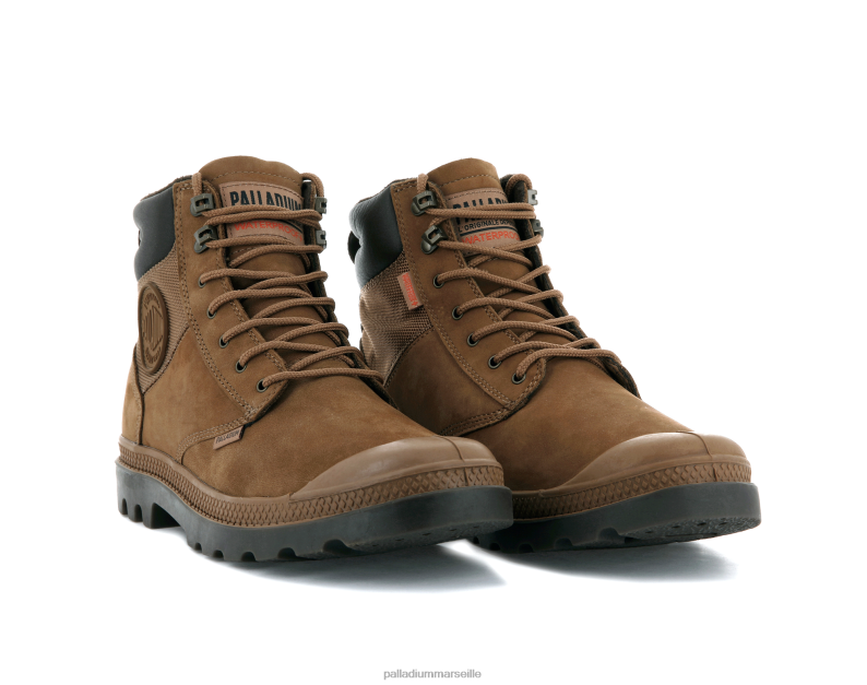 unisexe Bouclier pampa wpplus lux PJVRJ127 Palladium acajou bottes