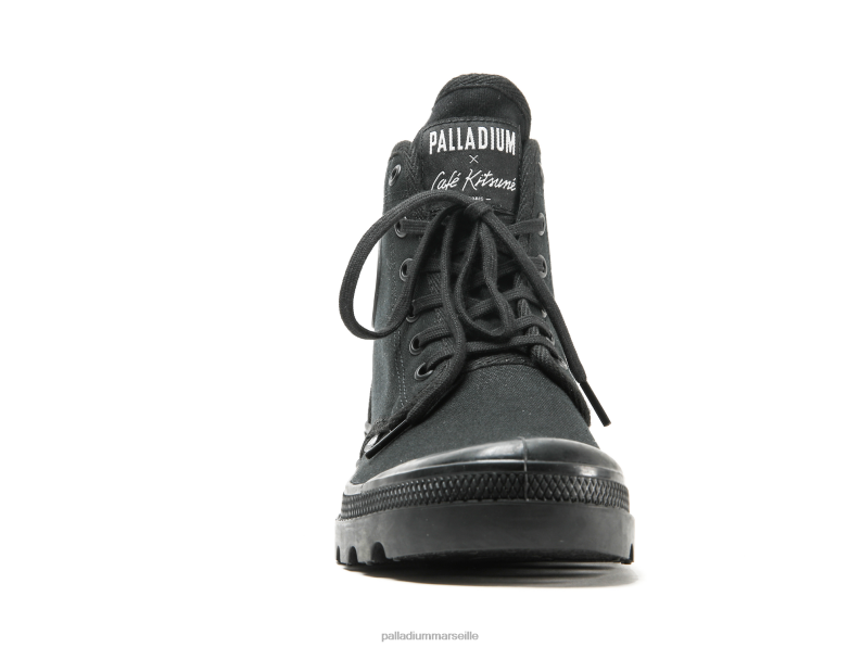 unisexe pallabrousse x kitsune PJVRJ27 Palladium noir bottes