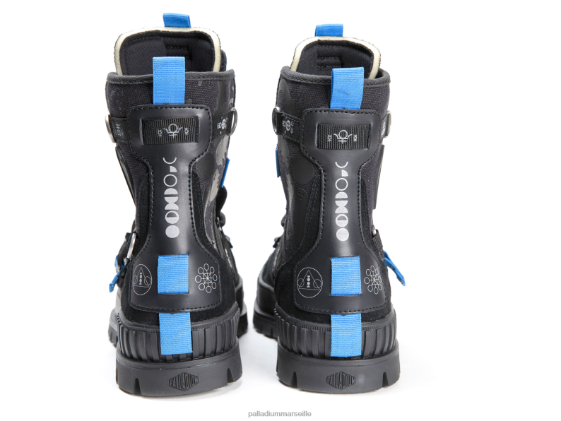 unisexe pallashock x destin PJVRJ37 Palladium noir bottes