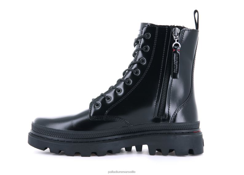 unisexe pallatrooper off-1 PJVRJ125 Palladium noir bottes