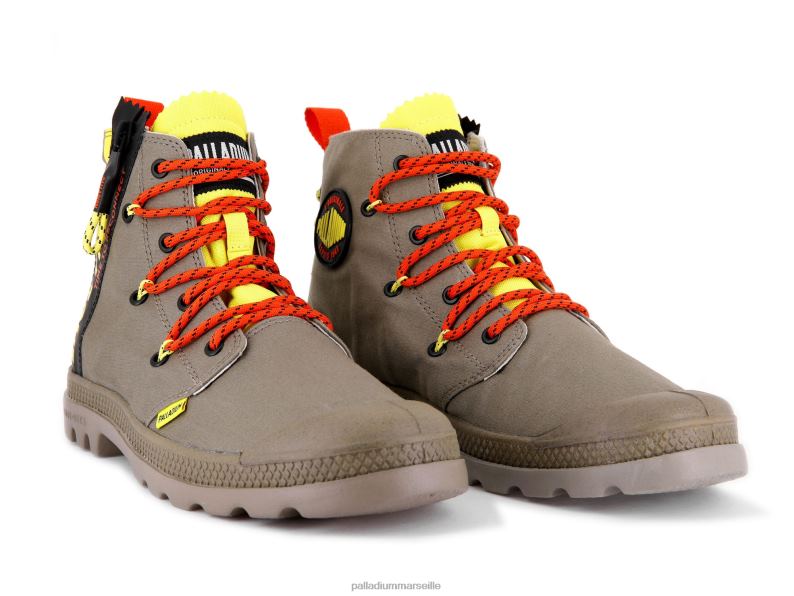 unisexe pampa lite dentelle PJVRJ40 Palladium vert sombre bottes