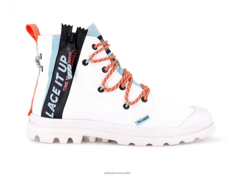 unisexe pampa lite dentelle PJVRJ42 Palladium étoile blanche bottes