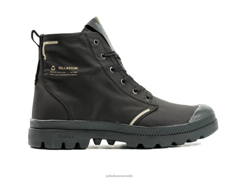 unisexe pampa liteplus recycler wpplus PJVRJ104 Palladium noir bottes
