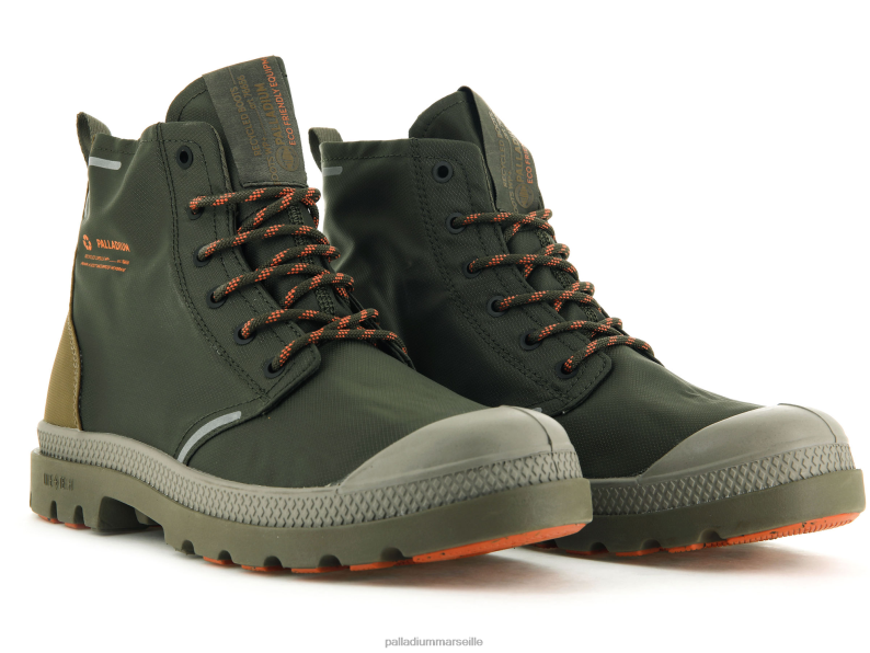 unisexe pampa liteplus recycler wpplus PJVRJ43 Palladium olive nuit/butternut bottes