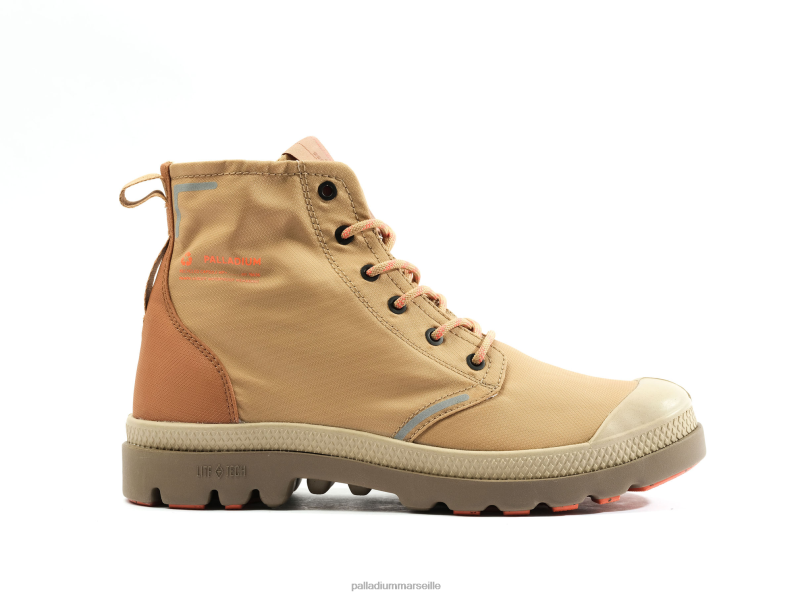unisexe pampa liteplus recycler wpplus PJVRJ45 Palladium caramel/cannelle bottes
