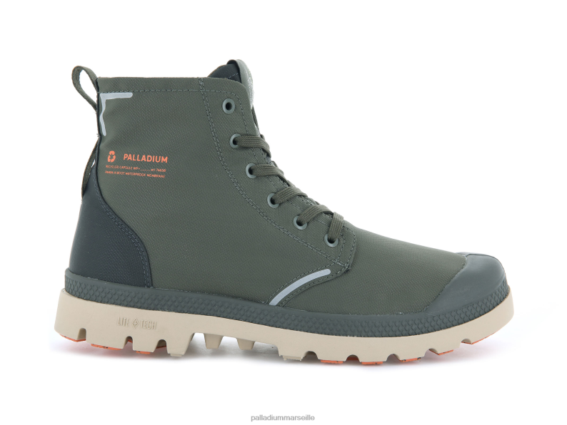 unisexe pampa liteplus recycler wpplus PJVRJ64 Palladium nuit d'olive/béluga bottes