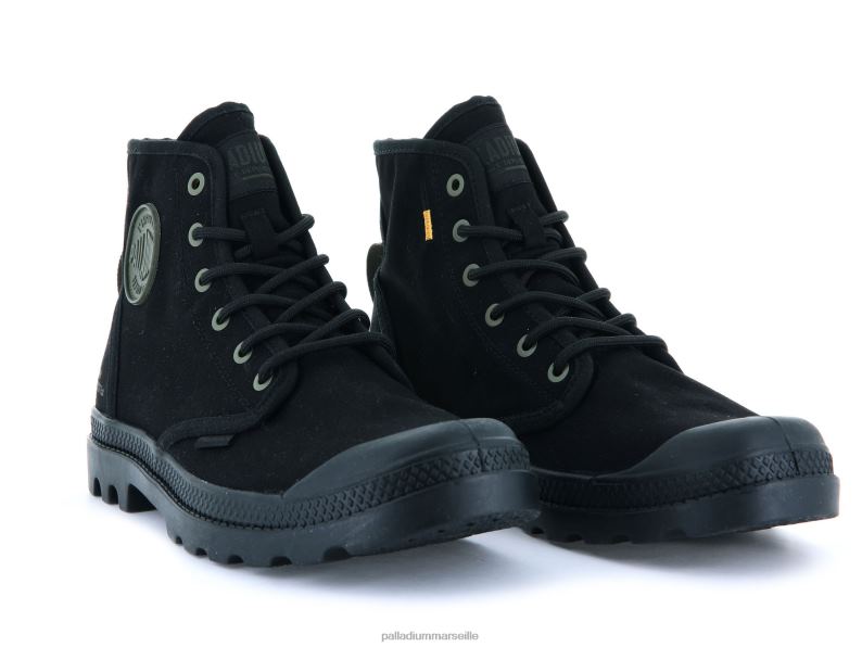 unisexe pampa salut htg PJVRJ67 Palladium noir bottes