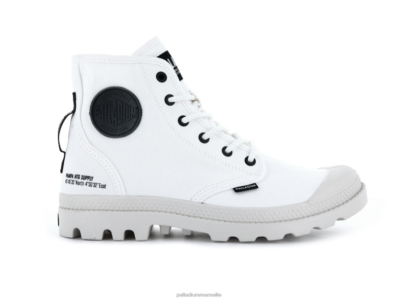unisexe pampa salut htg PJVRJ68 Palladium étoile blanche bottes