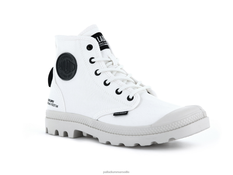 unisexe pampa salut htg PJVRJ68 Palladium étoile blanche bottes