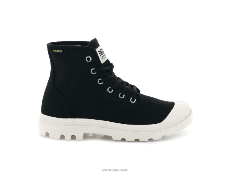 unisexe pampa salut original PJVRJ109 Palladium noir/guimauve bottes