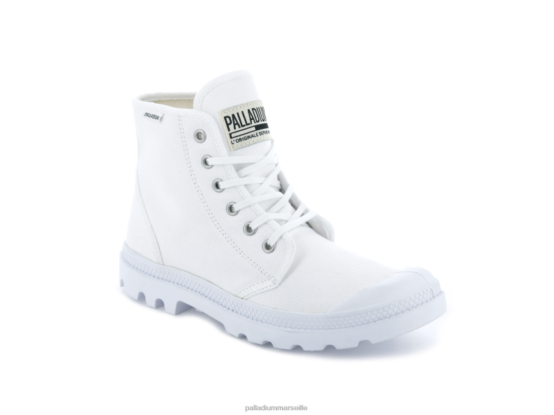 unisexe pampa salut original PJVRJ112 Palladium blanc bottes