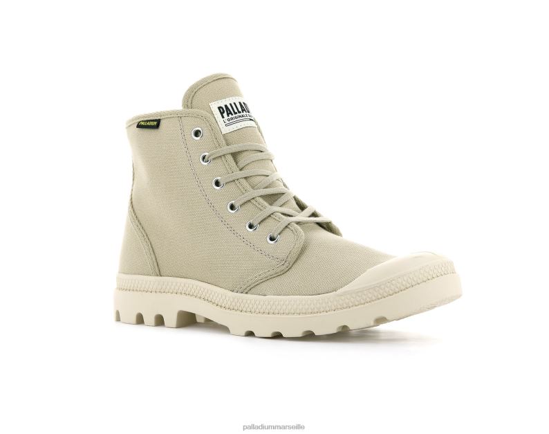 unisexe pampa salut original PJVRJ115 Palladium sahara/écru bottes