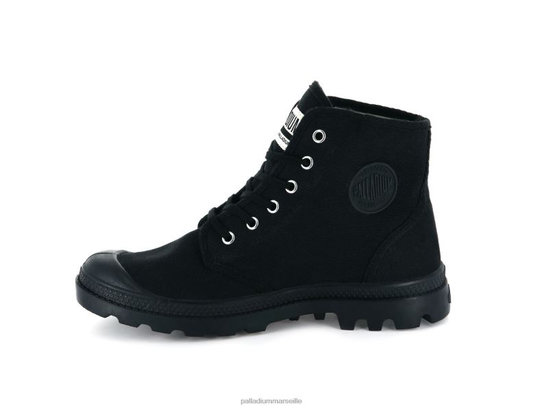 unisexe pampa salut original PJVRJ118 Palladium noir bottes
