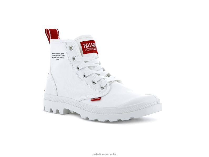 unisexe pampa salut ose PJVRJ106 Palladium étoile blanche bottes