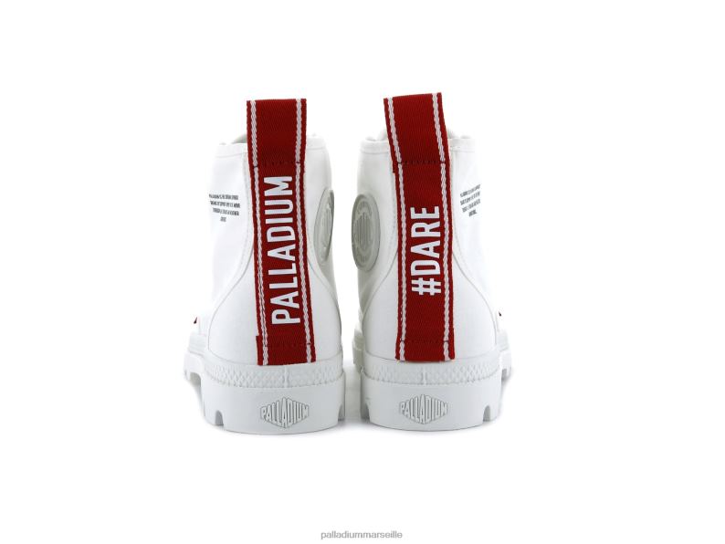 unisexe pampa salut ose PJVRJ106 Palladium étoile blanche bottes