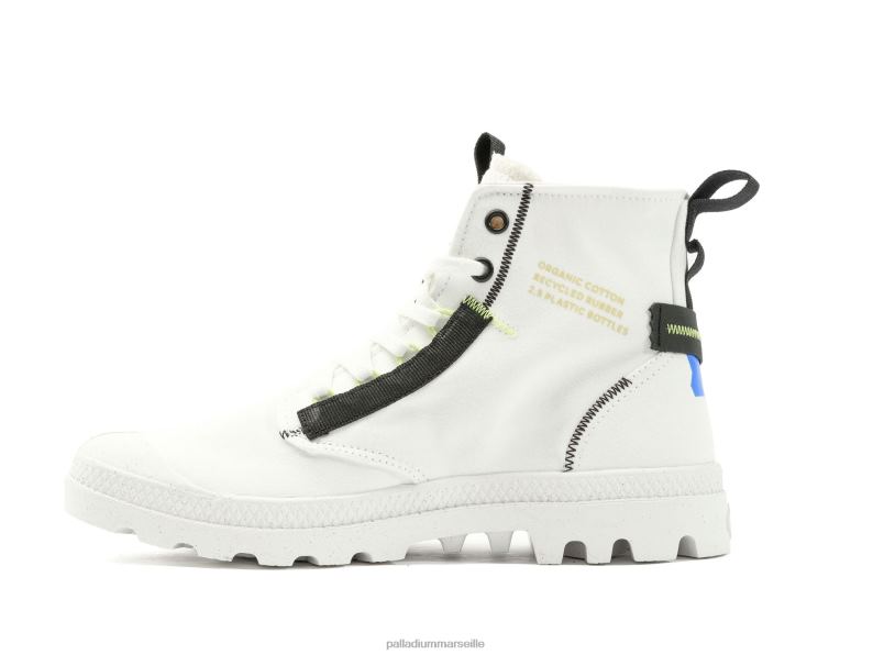 unisexe pampa salut ré-artisanat PJVRJ3 Palladium étoile blanc/bleu bottes