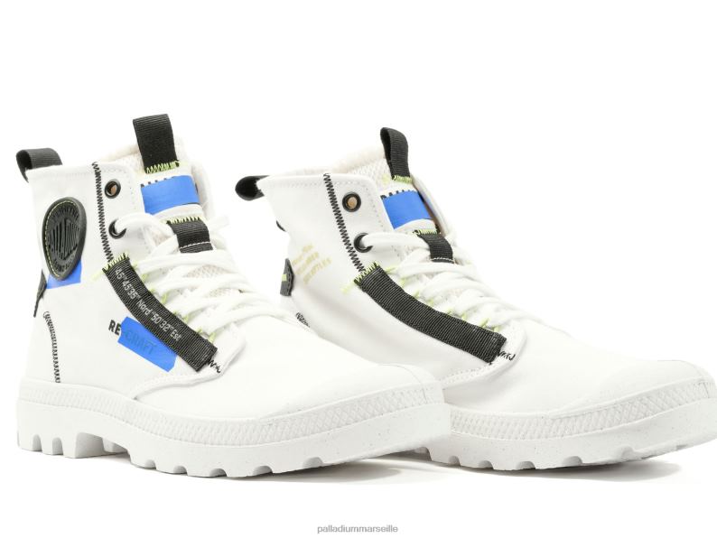 unisexe pampa salut ré-artisanat PJVRJ3 Palladium étoile blanc/bleu bottes