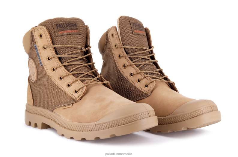 unisexe pampa sc wpn u-s PJVRJ126 Palladium cher brun bottes