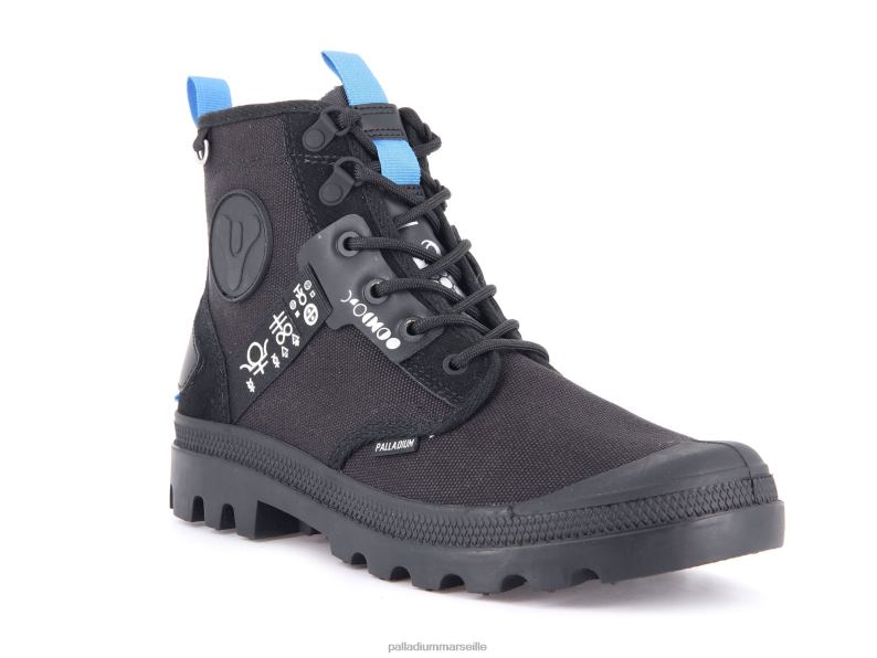 unisexe pampa x destin PJVRJ34 Palladium noir bottes