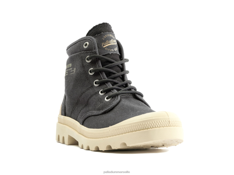 unisexe vêtements de travail pallabrousse PJVRJ9 Palladium noir bottes